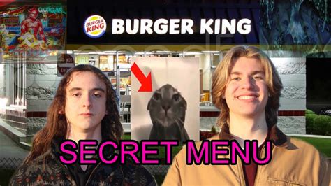 Burger King SECRET MENU Mukbang - YouTube
