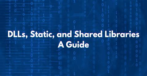 Static Library Vs Dynamic Library Vs Shared Library At Minerva Decicco Blog