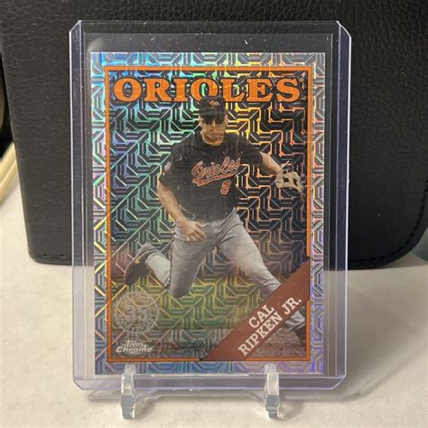 Topps Series Cal Ripken Jr Chrome Silver Pack Mojo T C