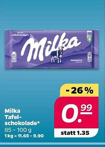 Milka Tafelschokolade Angebot Bei Netto Prospekte De