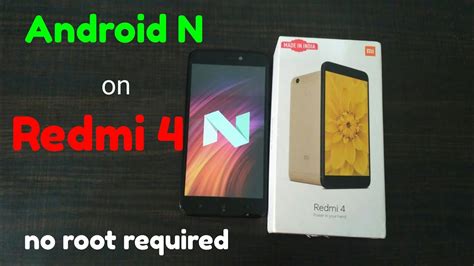 Redmi 4 Nougat Update Android 7 MIUI 8 5 4 0 Stable How To Update