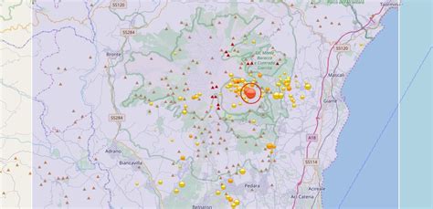 Ätna Erdbeben M 3 4 Vulkane Net Newsblog