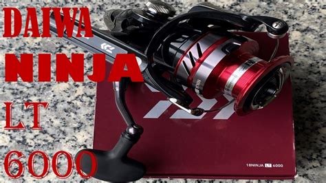 DAIWA NINJA LT 6000 - YouTube