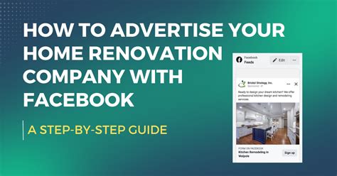 How To Advertise Your Home Renovation Business On Facebook A Step By