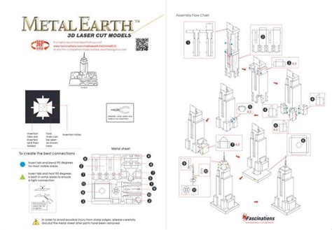 Puzzle Empire State Building D De Metal Puzzle Mania Pt