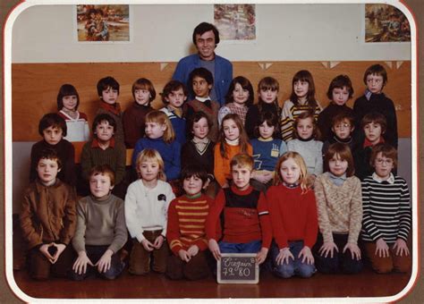 Photo de classe CE 2 Trégain B 1979 1980 de 1979 école Trégain