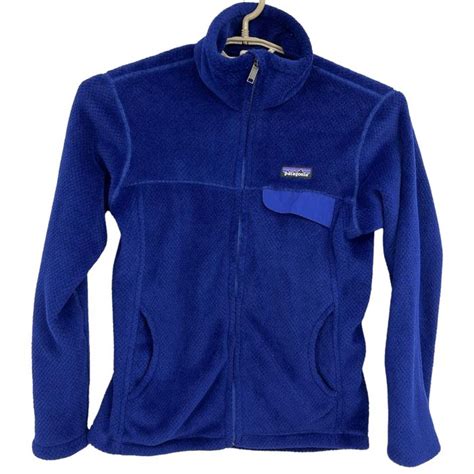 Patagonia Patagonia Womens Re Tool Full Zip Jacket Fleece Medium Blue Grailed