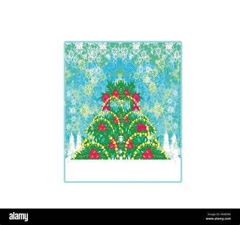 christmas tree background for your designs Stock Vector Image & Art - Alamy