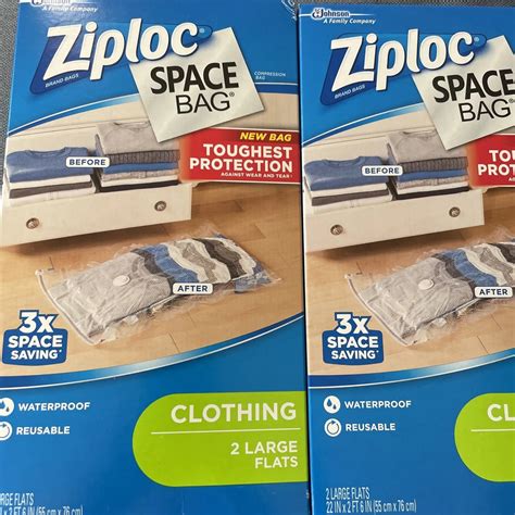 Ziploc Storage Vacuum Bags