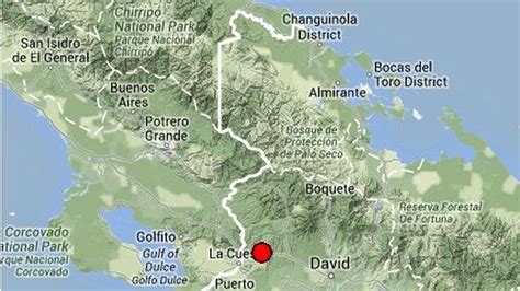 Sismo Con Magnitud Sacude Frontera De Panam Con Costa Rica