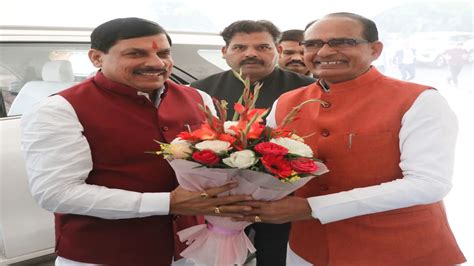 Shivraj Singh Chouhan Birthday सीएम मोहन ने शिवराज सिंह को दी जन्मदिन