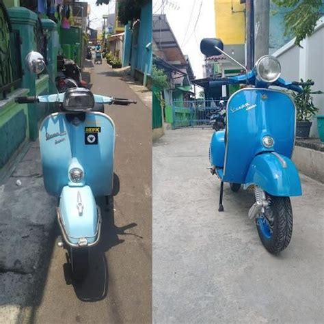 Bengkel Sepeda Motor Piaggio Service Restorasi Idris Vespa RT 5 RW 6