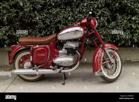 1968 Vintage Jawa Motorcycle Stock Photo - Alamy