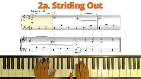 2a Striding Out Trinity Grade 2 Exercises Latest Syllabus Youtube