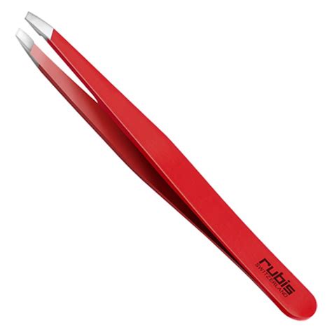 Rubis Classic Slant Red Tweezer