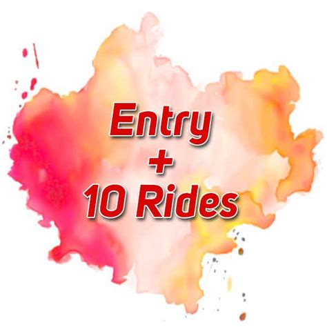 Entry + 10 Rides of Dry Park Package Ticket – Nandan Park