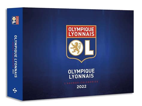 Amazon Fr L Agenda Calendrier Olympique Lyonnais 2022 Collectif