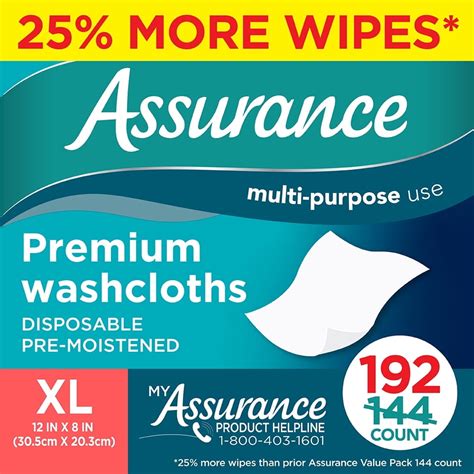 Premium Extra Large Disposable Washcloths For Adults Value Pack