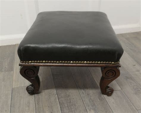 Victorian Country House Foot Stool Upholstered Antiques Atlas