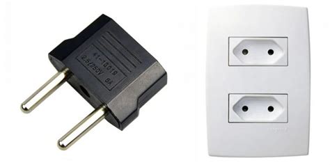 Tipos De Tomadas E Plugs Para El Trica Residencial Dimensional