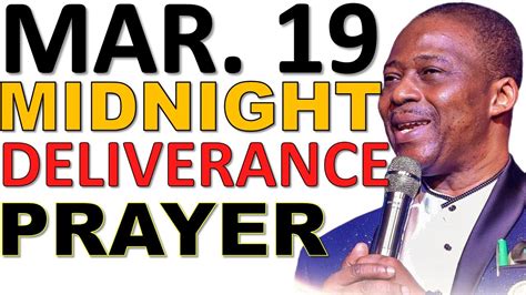 19th March 2024 Mfm Midnight Deliverance Prayer Woe Unto Long Term Problems Dr D K Olukoya