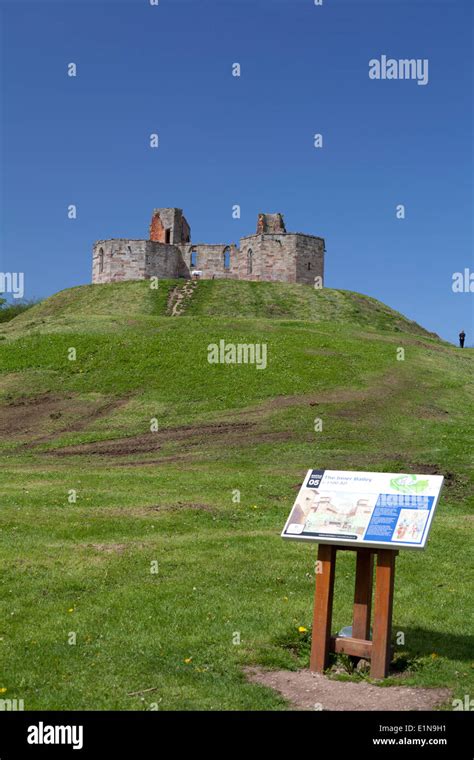 UK, Staffordshire, Stafford, the castle ruins and tourist information ...