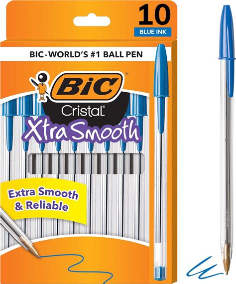 Caneta Esferogr Fica Bic Cristal Amazon Br Papelaria E Escrit Rio