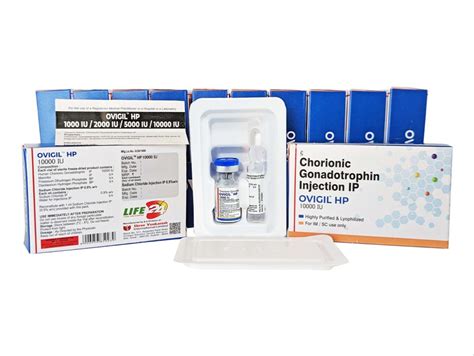 Chorionic Gonadotropin Injection IP 10000 IU Packaging Type Pack