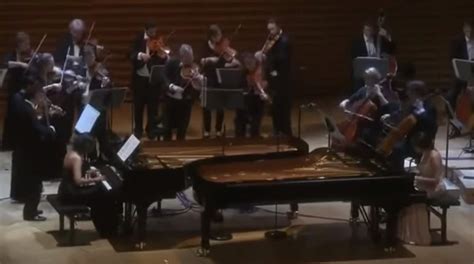 Bach: Concerto in C minor, BWV 1062 [Khatia and Gvantsa Buniatishvili ...