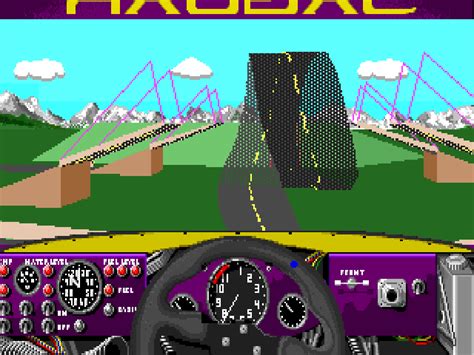 STUNTS from Broderbund / 4D SPORTS DRIVING from Mindscape