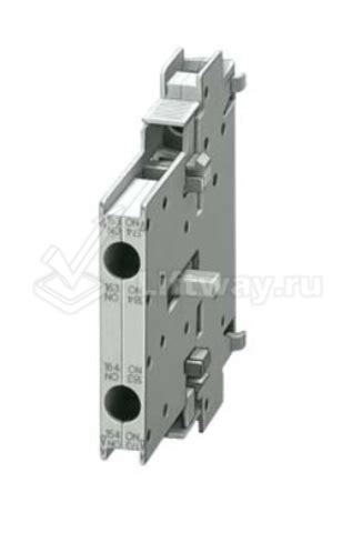 БЛОК ДОП. КОНТАКТОВ, 2НО+1НЗ, БОКОВОЙ, 17.5 MM ВИ НТОВЫЕ КЛЕММЫ