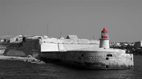 Free Images Sea Lighthouse Vehicle Cargo Ship Channel Malta