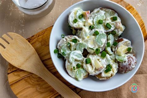 Potato Salad With Apple And Celery
