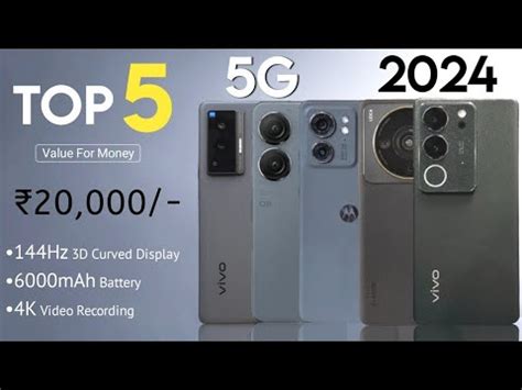 Top 5 Best 5G Phones Under 20000 June 2024 5G Best Phone Under