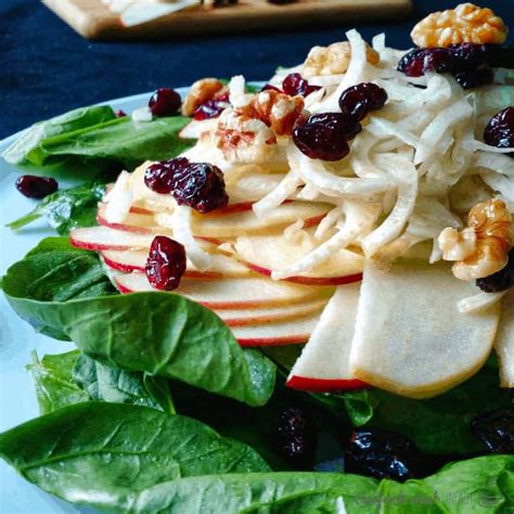 Spinat Salat Mit Apfel Und Fenchel Einfach Mal Einfach Rohkost