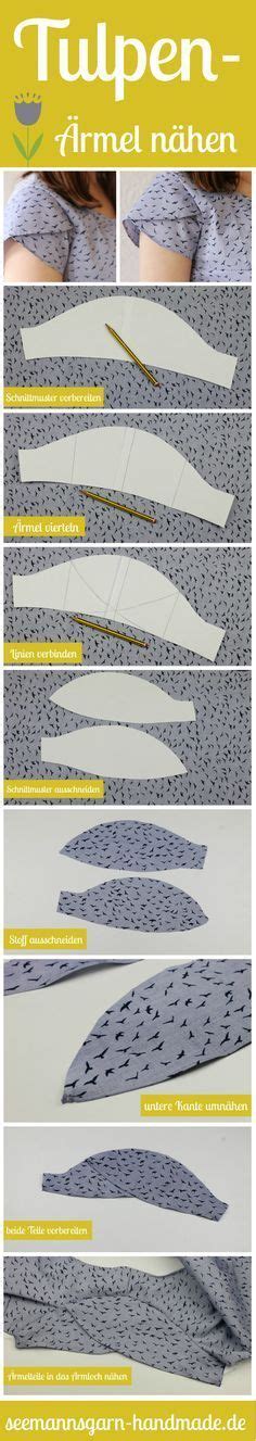 Seemannsgarn Handmade Tulpen Rmel N Hen Tutorial Patrones De