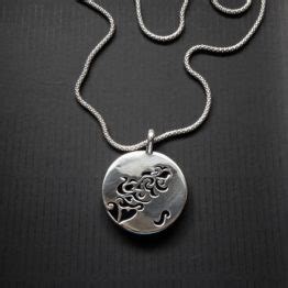 Sterling Silver Cut Out Pendant Gina Kruger Jewellery Designs