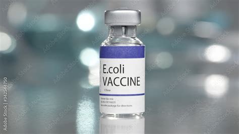 E.coli vaccine vial in medial lab Stock Photo | Adobe Stock