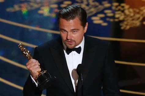 Oscars 2016 Leonardo Dicaprio Wins Best Actor For ‘the Revenant