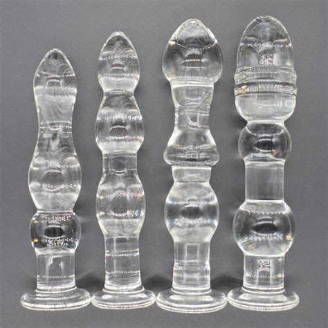 Glass Crystal Anal Plug SQ32504 CHASTITYGO