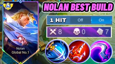 Nolan Best Build Nolan Gameplay Mobile Legend Bang Bang