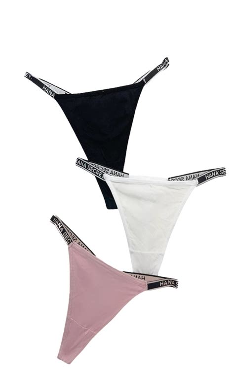 Βαμβακερά στρίνγκ με λάστιχο Lingerie Center