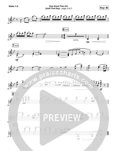 How Great Thou Art Until That Day Violin Sheet Music Pdf Matt Redman Chris Tomlin Hillary