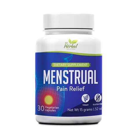 Best Menstrual Pain Relief Pills - BH Herbal Solutions