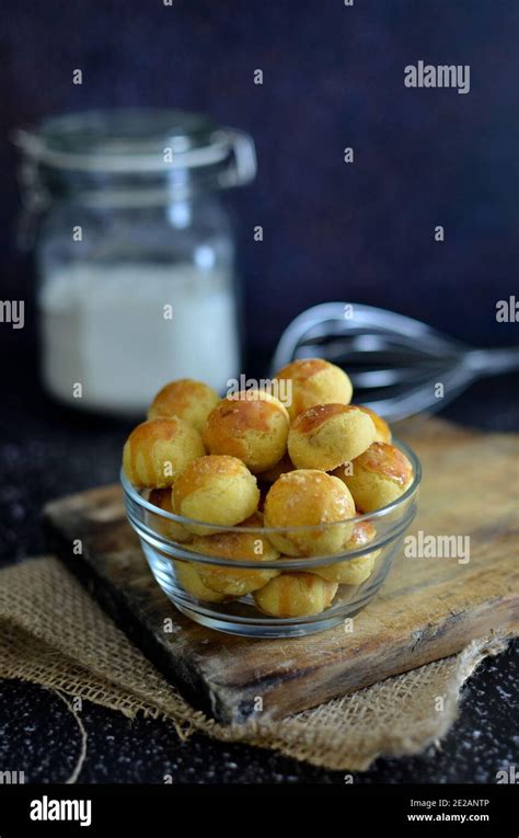 Pineapple Tart Cake Nastar A Typical Indonesian Cuisine Stock Photo