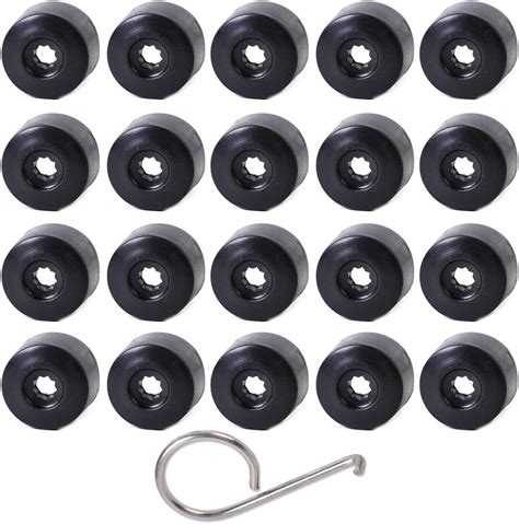 Amazon Beler 20pcs Wheel Lug Bolt Center Nut Covers Caps With