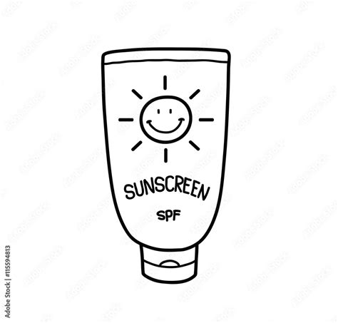 Sunscreen Clip Art