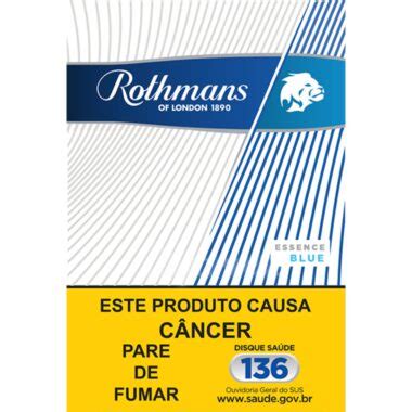 Cigarro Rothmans Limited White Blue Box Cigarrete Tabacaria