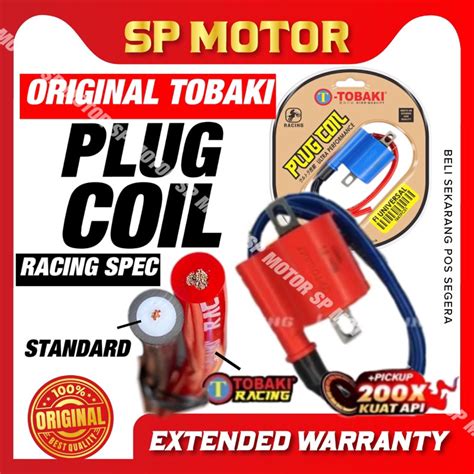 Tobaki Ori Racing Plug Coil Lc Ex Y Dream Wave Zr Lagenda