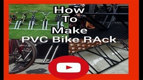 How To Make Diy Pvc Bicycle Rack Diy Bike Rack How To Build Your